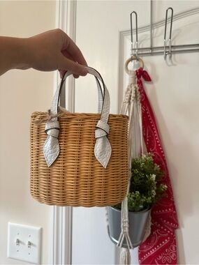 Pamela Munson Bea Bag – Straw/Wicker Summer Handbag